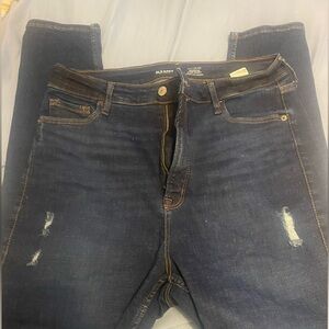 Oldnavy extra high-rise rockstar super skinny jeans